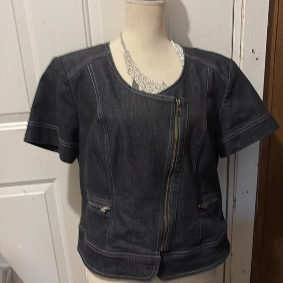 Cato XL Denim Jacket/Top - Picture 1 of 3